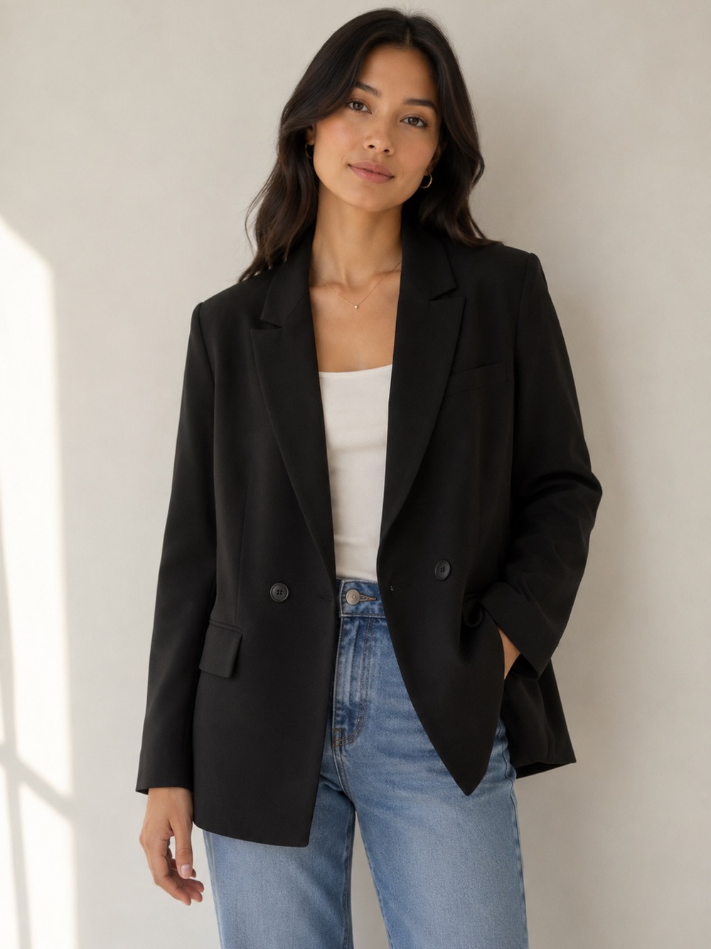 Zara Elegant Black Blazer